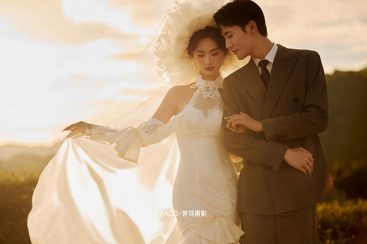 听山海这是我想要的山海间小众婚纱照