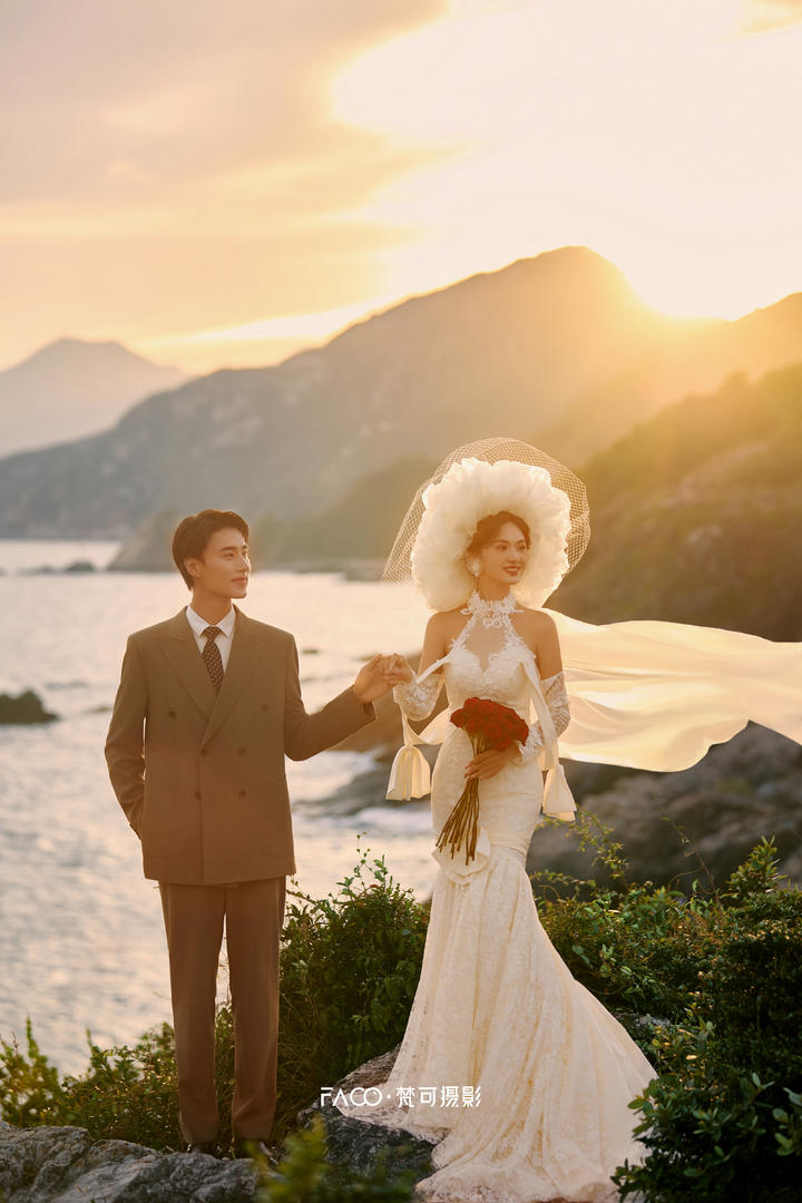 听山海这是我想要的山海间小众婚纱照