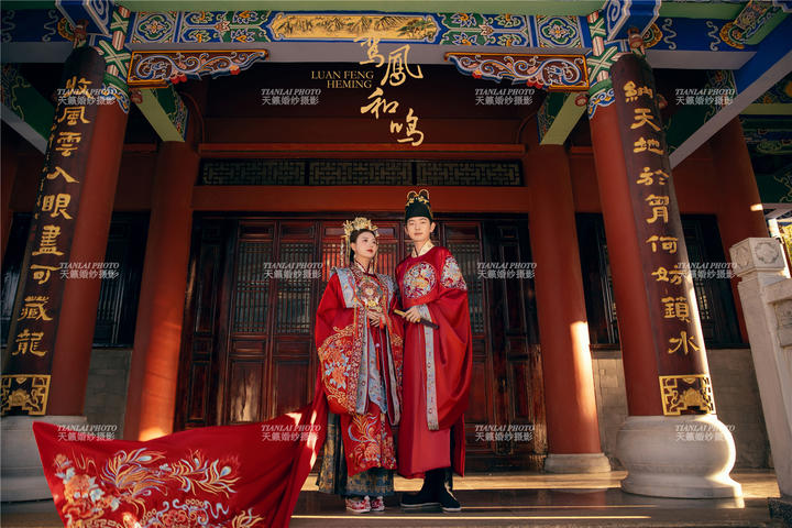 国风汉服婚纱照,古典唯美,东方仪式感复刻传统之美