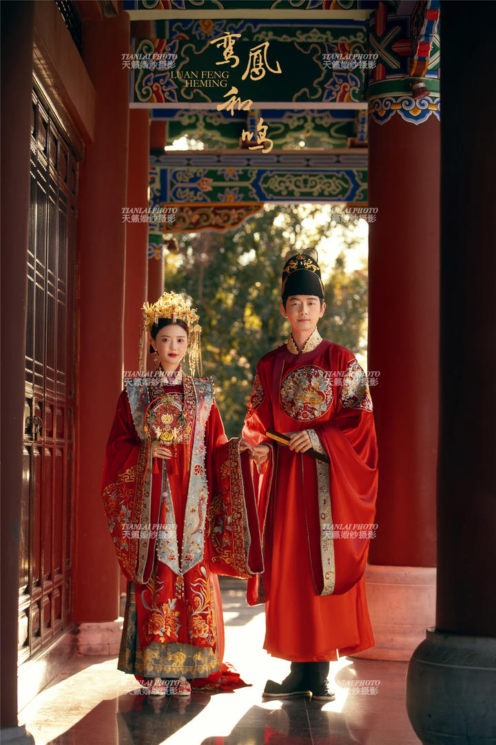 国风汉服婚纱照,古典唯美,东方仪式感复刻传统之美