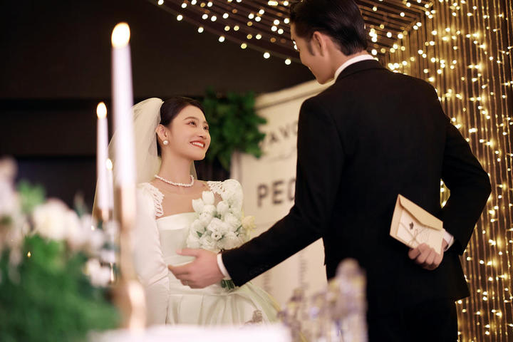 ins风西式晚宴婚纱照