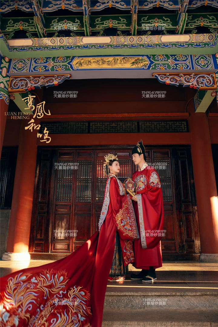 国风汉服婚纱照,古典唯美,东方仪式感复刻传统之美