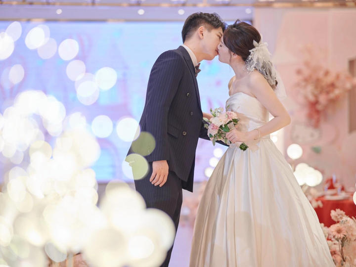 小预算粉色系婚礼