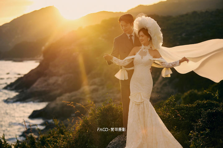 听山海这是我想要的山海间小众婚纱照