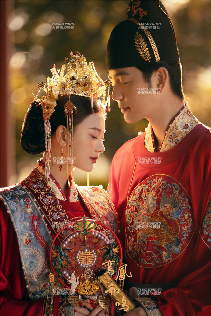 国风汉服婚纱照,古典唯美,东方仪式感复刻传统之美