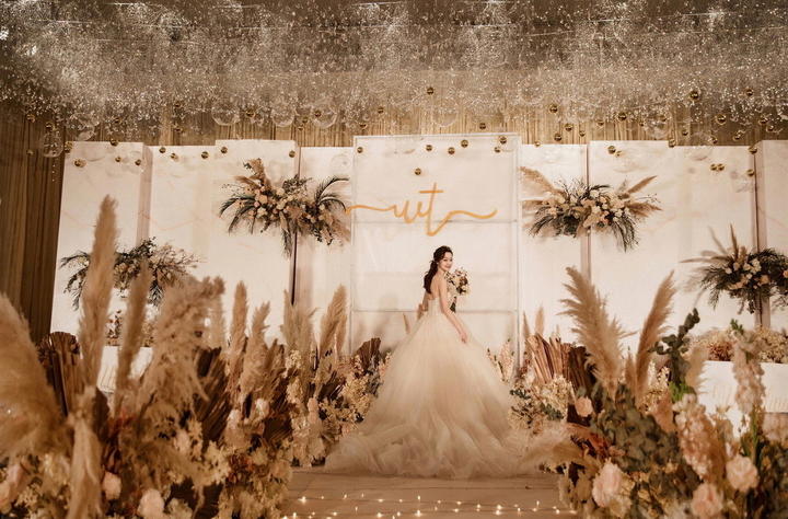 【花嫁婚礼】高端豪华精致香槟婚礼策划