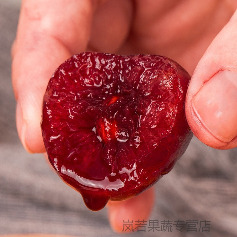 车厘子5斤特大3j樱桃新鲜当季水果整箱黑珍珠10 500g XL 24mm(含)-26mm(不含)